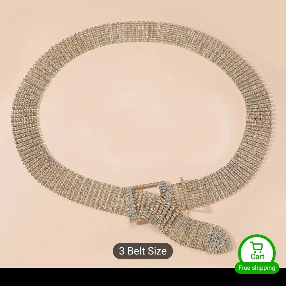 rinestone belt